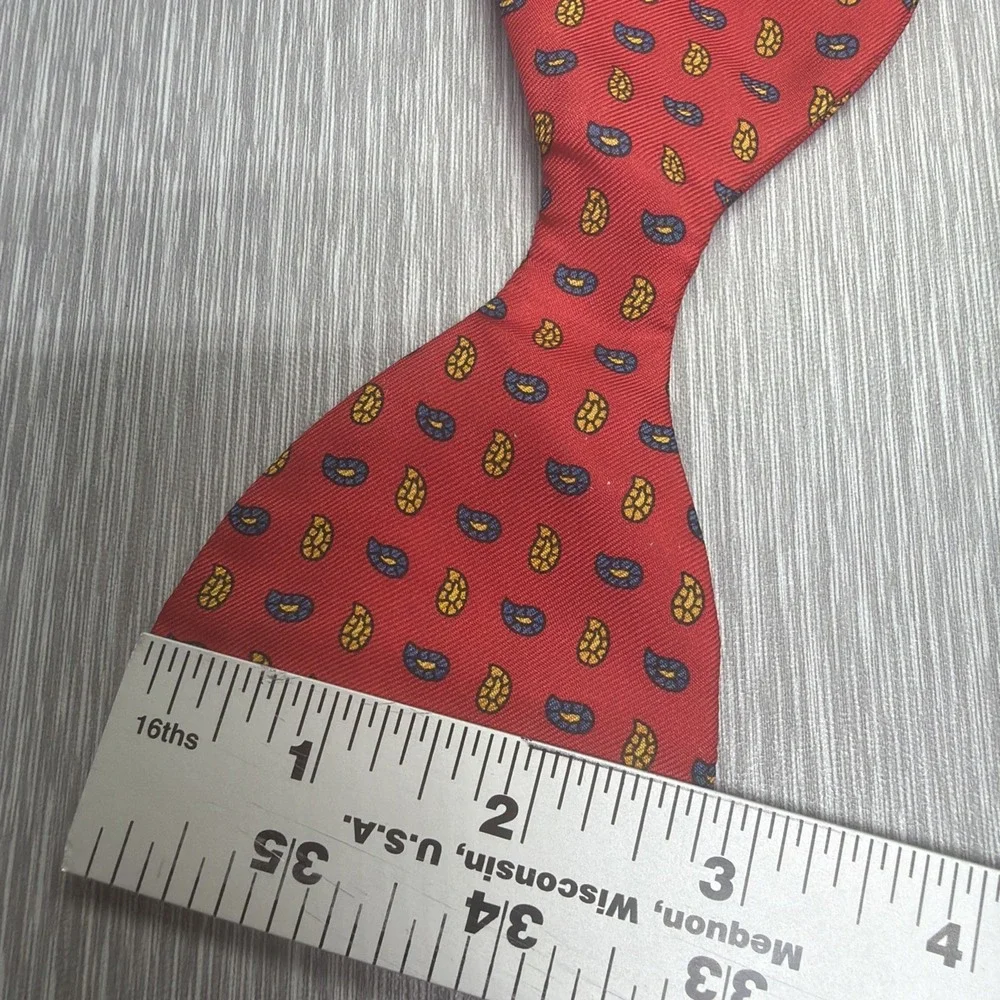 Lords Self Tie Bow Tie Red Silk‎ Classic Formal Menswear Adjustable